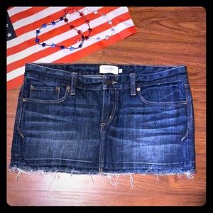 ♥️Abercrombie & Fitch Jean Skirt✨